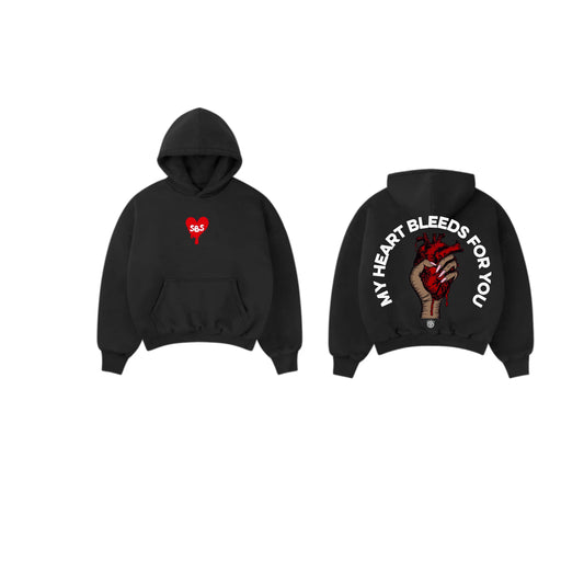 “My Heart Bleeds For You” Hoodie