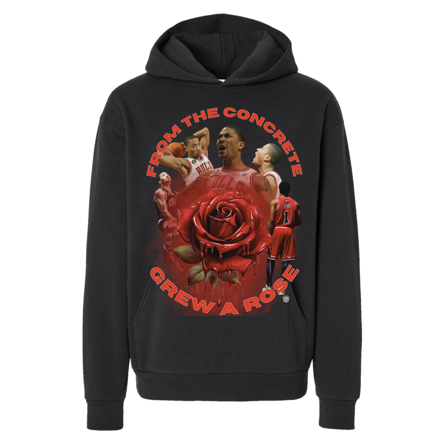 “The Rose That Grew” Heavyweight Hoodie