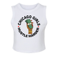 Chicago Girls Hustle Harder Crop Tank